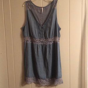 Free People jean dress